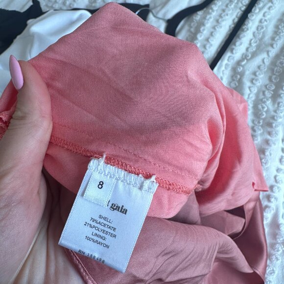 Cult Gaia Milla Mini Dress In Jaipur Open Back Rhinestone Embellished Size 8 - Picture 4 of 10